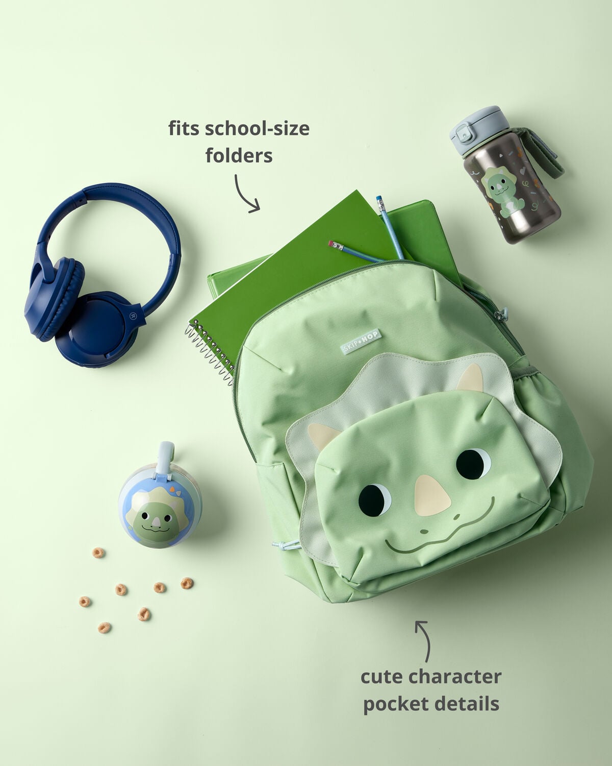 Besties Squad Toddler Backpack - Dex Dino - Image 3